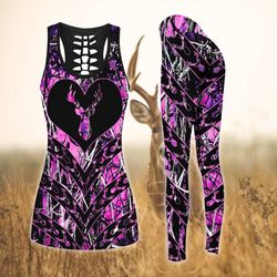 limited time only &8211 combo hunting girl tank top leggings hd01686