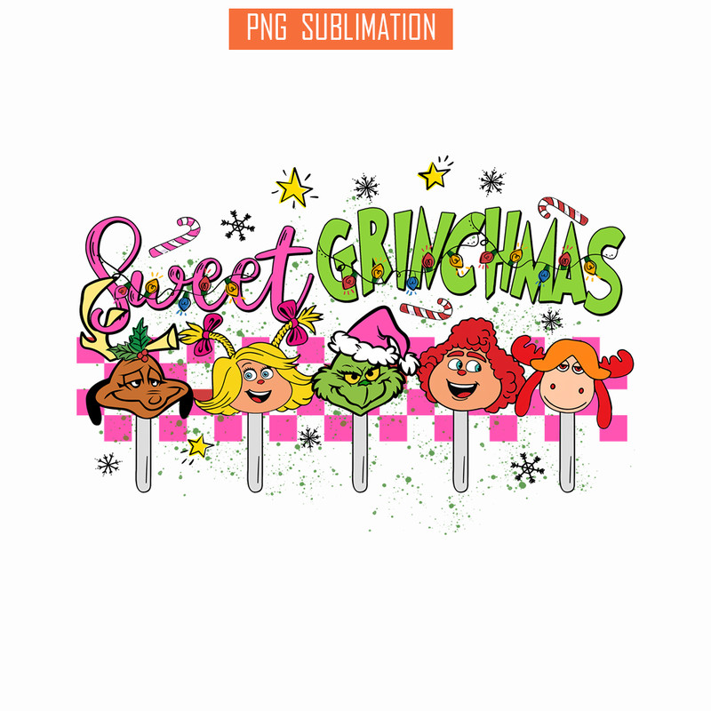 CRM13112383-Sweet Grinchmas PNG, Lolipop Grinch PNG, Grinch Funny PNG.png