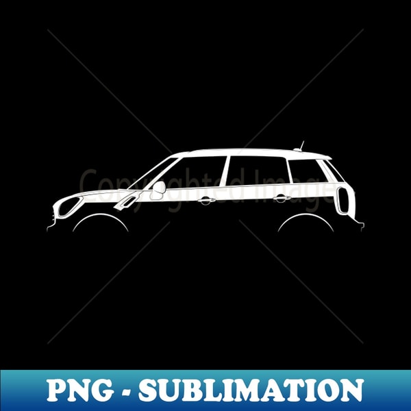 Mini R60 Png Mini Cooper Countryman R60 Silhouette - PNG Sublimation Digi | Inspire ...