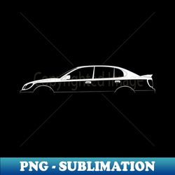 Lexus GS 430 S160 Silhouette - Premium Sublimation Digital Download - Perfect for Sublimation Mastery