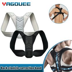 back posture corrector adjustable neck brace training equipment home office man woman postura