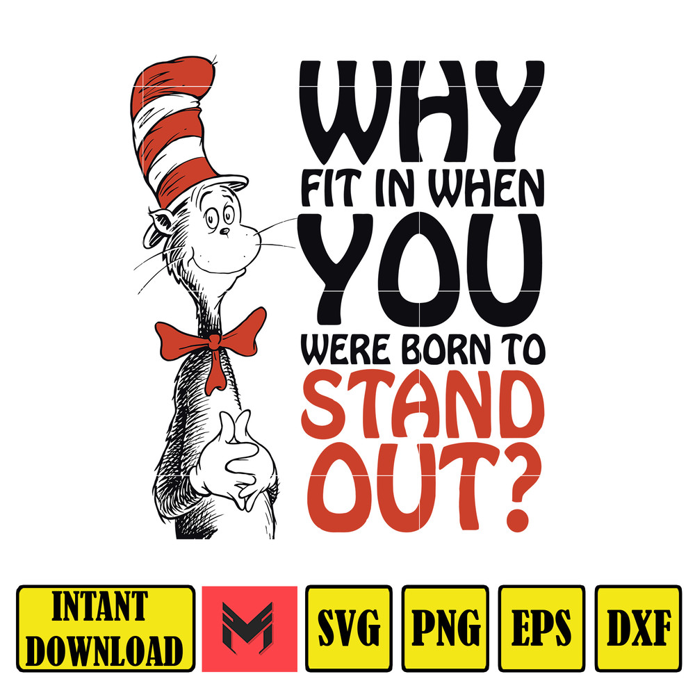 Dr Seuss Svg, Cat In The Hat SVG, Dr Seuss Hat SVG, Green Eggs And Ham Svg, Dr Seuss for Teachers Svg, Cricut, Thing Svg (14).jpg