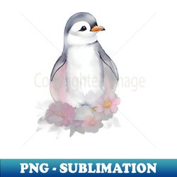 Baby Penguin - Instant PNG Sublimation Download - Unleash Your Creativity