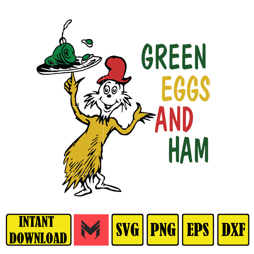 Dr Seuss Svg, Cat In The Hat SVG, Dr Seuss Hat SVG, Green Eggs And Ham Svg, Dr Seuss for Teachers Svg, Cricut, Thing Svg (23).jpg