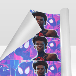 miles morales gift wrapping paper 58"x 23" (1 roll)