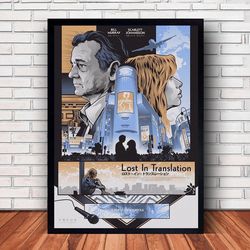 lost in translation movie canvas canvas wall art family decor, home decor,frame option