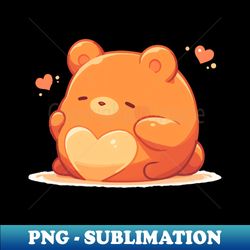 Hug Me Cuddly Cute Kawaii Baby Bear Cub - Creative Sublimation PNG Download - Perfect for Sublimation Art