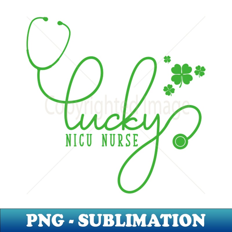 LI-20231120-31748_Lucky NICU Nurse Stetoscope St Patricks Day Nurse 6790.jpg