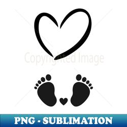 Im Coming Soon Pregnancy Announcement Baby Baby Feet - Premium PNG Sublimation File - Defying the Norms