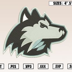 Northern Illinois Huskies Mascot Embroidery Designs, NCAA Embroidery Design File Instant Download
