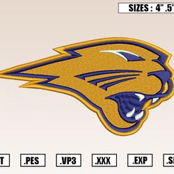 Northern Iowa Panthers Mascot Embroidery Designs, NCAA Embroidery Design File Instant Download