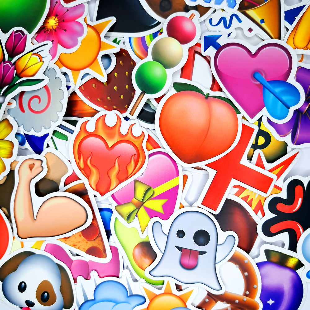 FunnyEmojiStickersChildrenStickersLaptopStickersTeenageStickersEmojiBundleScrapbookstick
