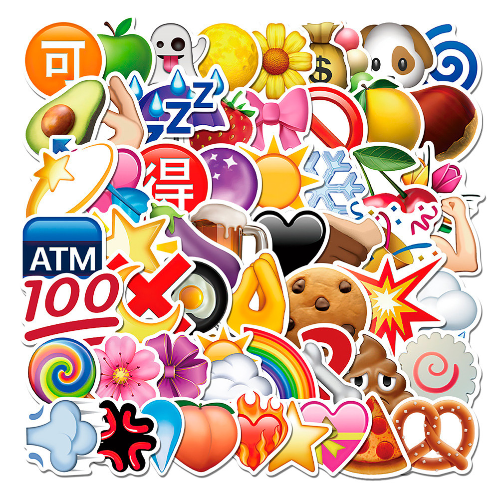 FunnyEmojiStickersChildrenStickersLaptopStickersTeenageStickersEmojiBundleScrapbookstick