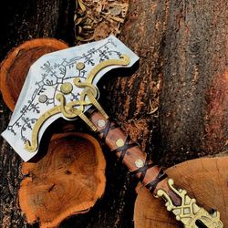 Mjolnir hammer metal with box Kratos Thor God of War Ragnarok 16"
