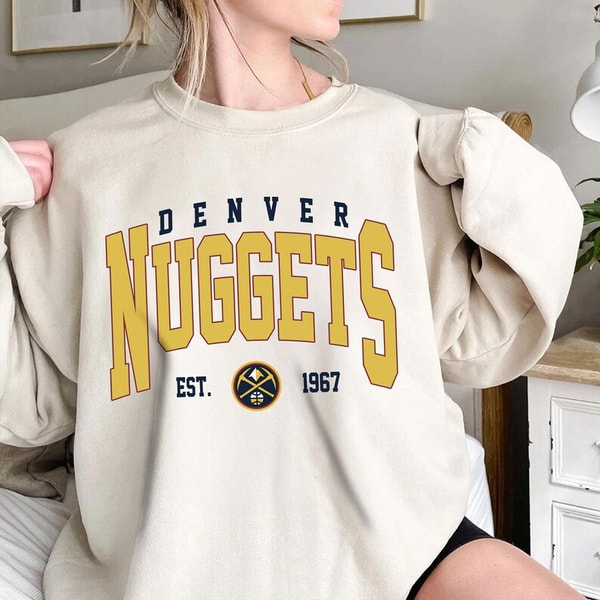 Vintage Denver Nuggets SweatshirtHoodie, Denver Basketball Shirt, Vintage Basketball Fan Shirt, Denver Nuggets Fan Gift.jpg