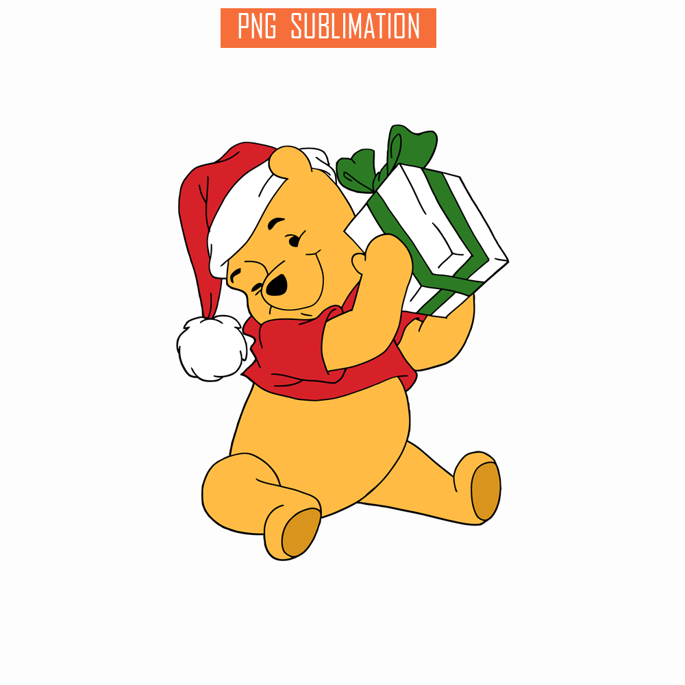 CT08082370-winne the pooh christmas png.png