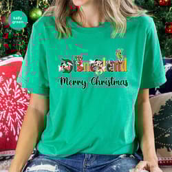 christmas disneyland shirt, minnie mouse t-shirts, disney world tshirt, merry christmas sweatshirts, holiday clothing, m