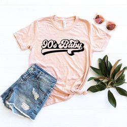 90s baby shirt, 30th birthday shirt, 1990 birthday party shirt, thirty af, funny birthday shirt, 90s vintage shirt