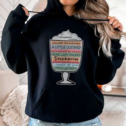 rachel's trifle shirt, whipped cream sweatshirt, lovely whipped cream thanksgiving shirt, friends english trifle sweatsh