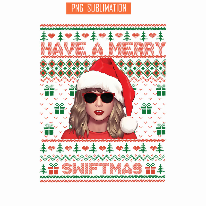 TLS13112301-Swiftmas PNG, Taylor Swift Christmas PNG, Christmas Time PNG.png