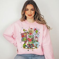 in my grinchmas eras shirt, grinch sweatshirt, grinchmas sweatshirt, grinch tour shirt, grinch christmas sweatshirt, fun