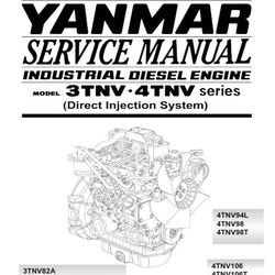 yanmar industrial diesel engine 3tnv 4tnv series - service manual