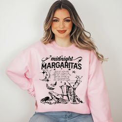 midnight margaritas recipe sweatshirt,practical magic sweatshirt,basic witch shirt, cute fall shirt,midnight margaritas,