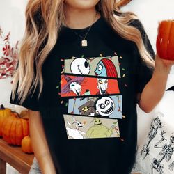 retro the nightmare before christmas shirt, nightmare on main street shirt, disney halloween sweatshirt, halloween party