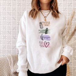 salt rosemary lavender love sweat, practical magic sweater, magic spell sweat, halloween sweatshirt