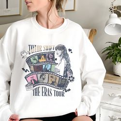 taylor eras tour theaters sweatshirt, taylor swift sweatshirt, concert film inspired merch, midnights concert shirt, tay