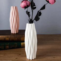 Plastic Flower Vase/ Karela Pot High Quality Material - Multicolor