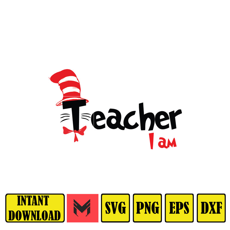 Dr Seuss Svg, Cat In The Hat SVG, Dr Seuss Hat SVG, Green Eggs And Ham Svg, Dr Seuss for Teachers Svg, Cricut, Thing Svg (202).jpg