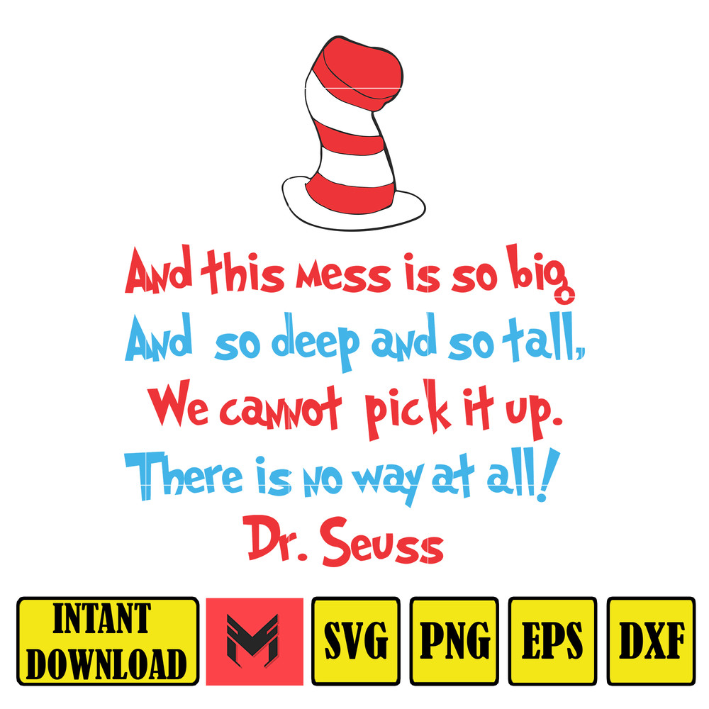 Dr Seuss Svg, Cat In The Hat SVG, Dr Seuss Hat SVG, Green Eggs And Ham Svg, Dr Seuss for Teachers Svg, Cricut, Thing Svg (217).jpg