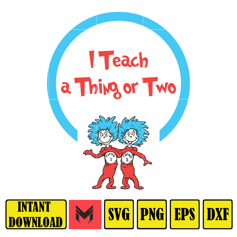 Dr Seuss Svg, Cat In The Hat SVG, Dr Seuss Hat SVG, Green Eggs And Ham Svg, Dr Seuss for Teachers Svg, Cricut, Thing Svg (242).jpg