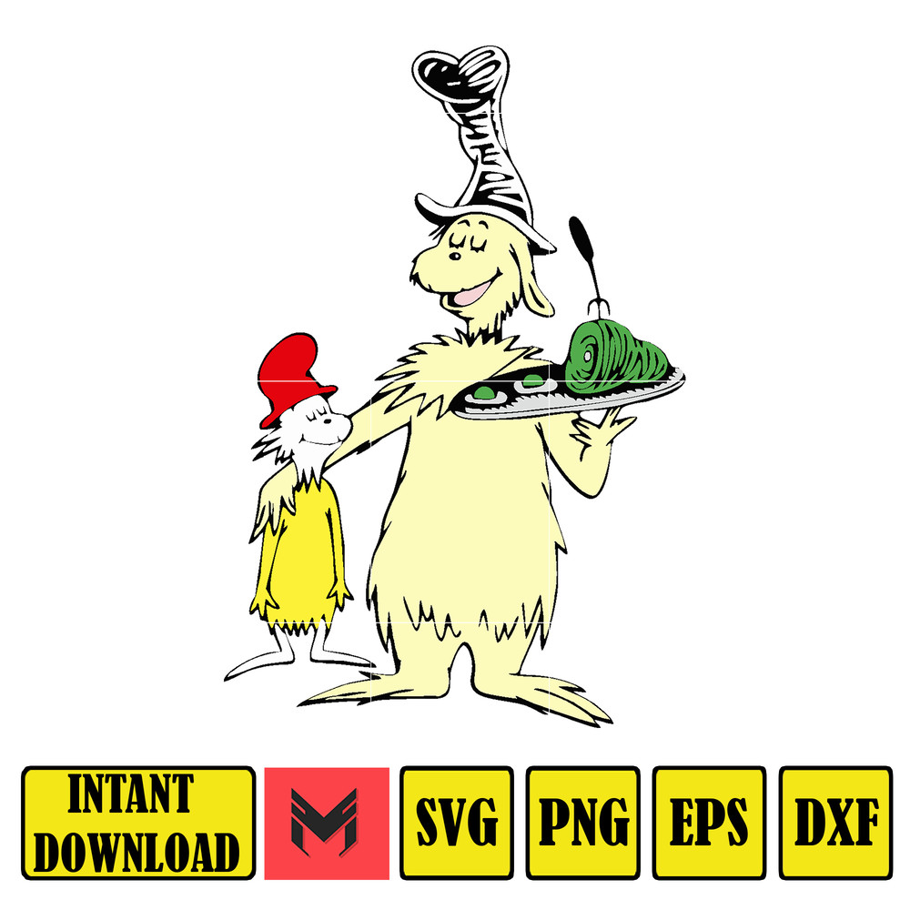 Dr Seuss Svg, Cat In The Hat SVG, Dr Seuss Hat SVG, Green Eggs And Ham Svg, Dr Seuss for Teachers Svg, Cricut, Thing Svg (279).jpg