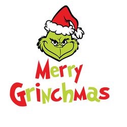 Grinch Christmas SVG, christmas svg, grinch svg, grinchy green svg, funny grinch svg, cute grinch svg, santa hat svg 01