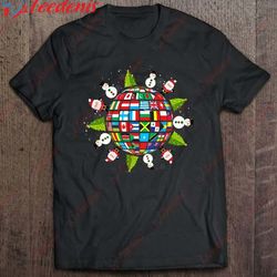 flag santa claus ugly christmas sweater, ugly christmas sweaters womens sale wear love, share beauty