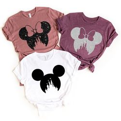 disney family shirt ,disney shirt for women,disney ear shirt ,disney mickey silhouette shirt ,tshirt for kids.disney g