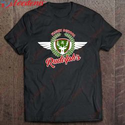 flight school christmas t-shirt, plus size womens christmas shirts wear love, share beauty