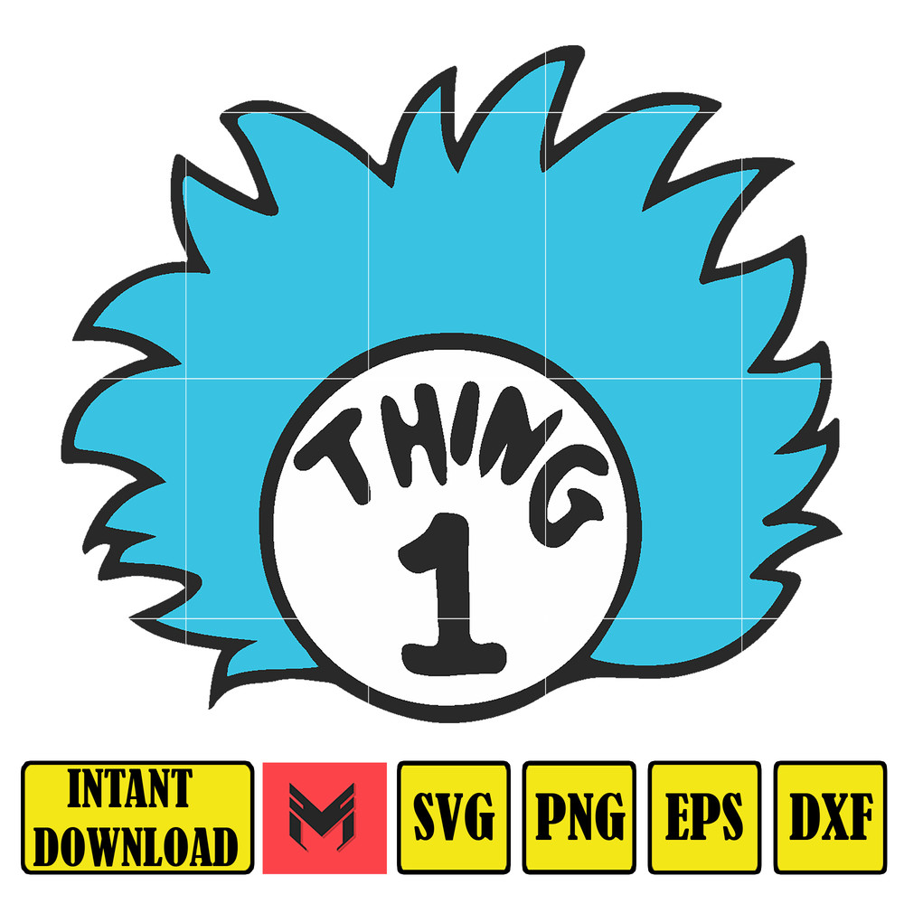 Dr Seuss Svg, Cat In The Hat SVG, Dr Seuss Hat SVG, Green Eggs And Ham Svg, Dr Seuss for Teachers Svg, Cricut, Thing Svg (354).jpg