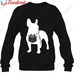 french bulldog christmas dog frenchie puppy x-mas pajama shirt, long sleeve kids christmas shirts family wear love, sha