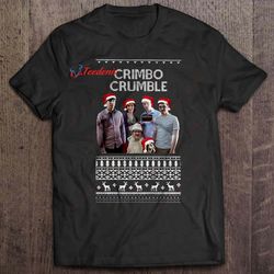 crimbo crumble friday night dinner christmas sweater t-shirt, family christmas clothes ideas wear love, share beauty