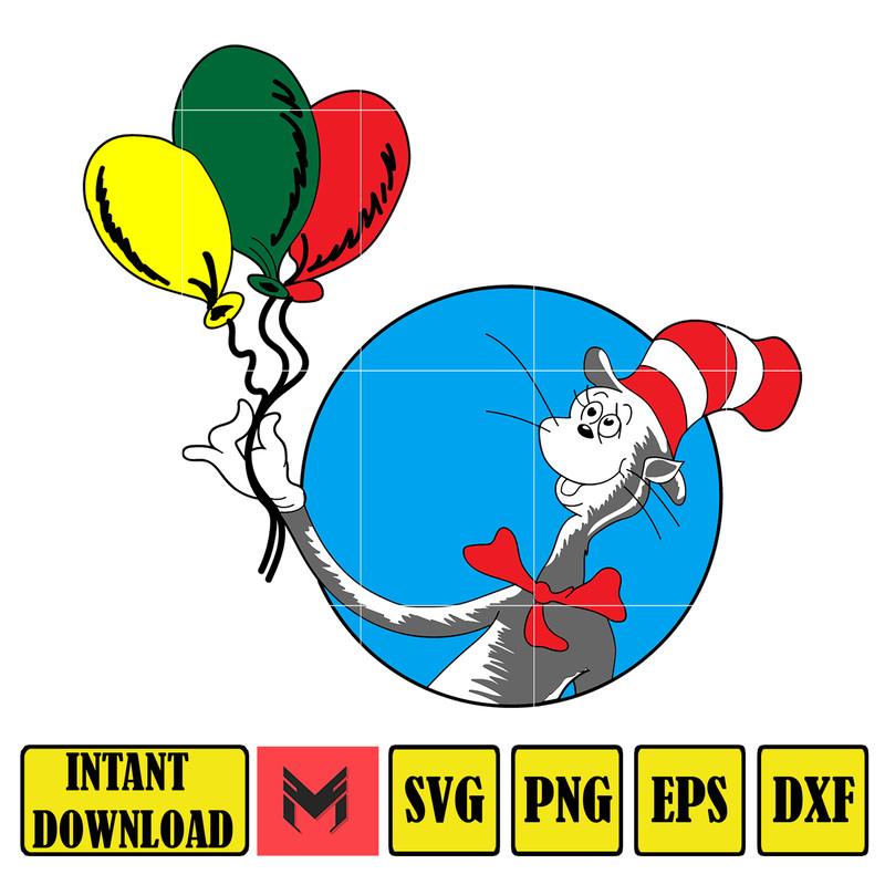 Dr Seuss Svg, Cat In The Hat SVG, Dr Seuss Hat SVG, Green Eggs And Ham Svg, Dr Seuss for Teachers Svg, Cricut, Thing Svg (379).jpg