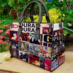 duran duran women leather bag handbag, duran duran women handbag, custom leather bag