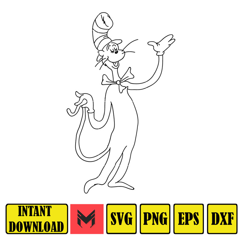 Dr Seuss Svg, Cat In The Hat SVG, Dr Seuss Hat SVG, Green Eggs And Ham Svg, Dr Seuss for Teachers Svg, Cricut, Thing Svg (382).jpg