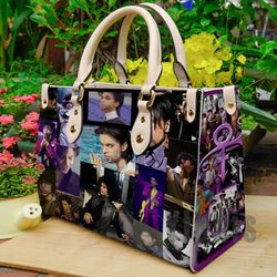 Prince Lover Leather HandBag, Prince Music Bag, Prince Fan Gift