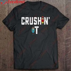 crushin it flossing nutcracker christmas nutcracker t-shirt, kids christmas shirts family  wear love, share beauty