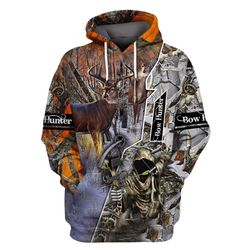 love deer hunting branded unisex hoodie