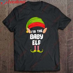 Funny Baby Elf Matching Family Group Pj Christmas Shirt, Christmas Sweaters Mens Sale  Wear Love, Share Beauty