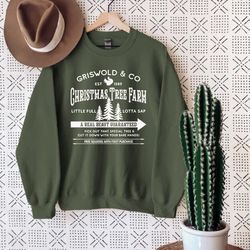 griswold's tree farm since 1989 sweatshirt, christmas shirt, christmas sweatshirt, christmas family, christmas gift, wom